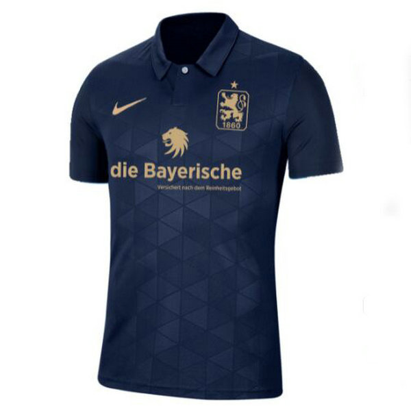 1860 munich exterieur maillots de foot 2021 2022 thaïlande bleu homme