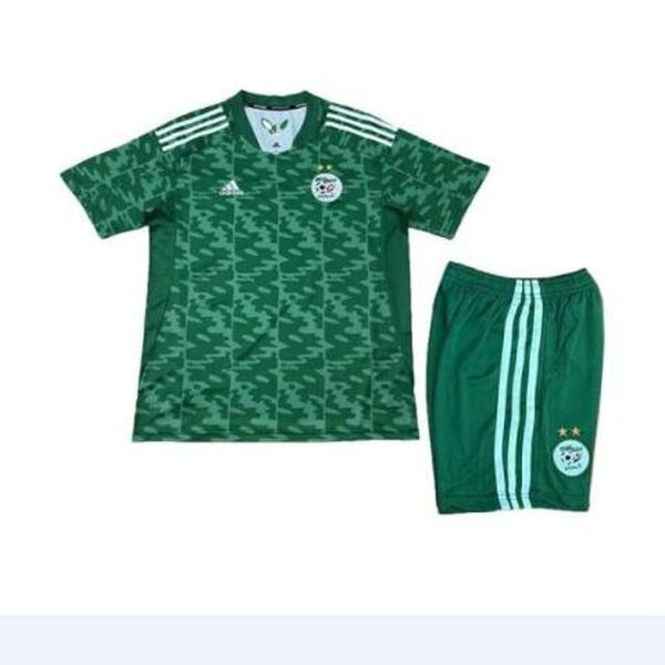 algérie exterieur maillots de foot 2021 2022 vert enfants