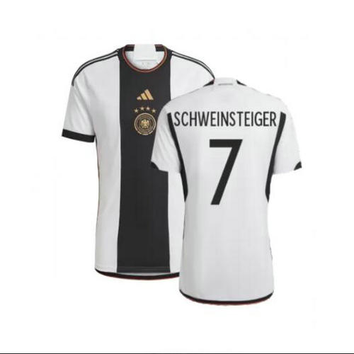 allemagne domicile maillots de foot 2022 schweinsteiger 7 homme