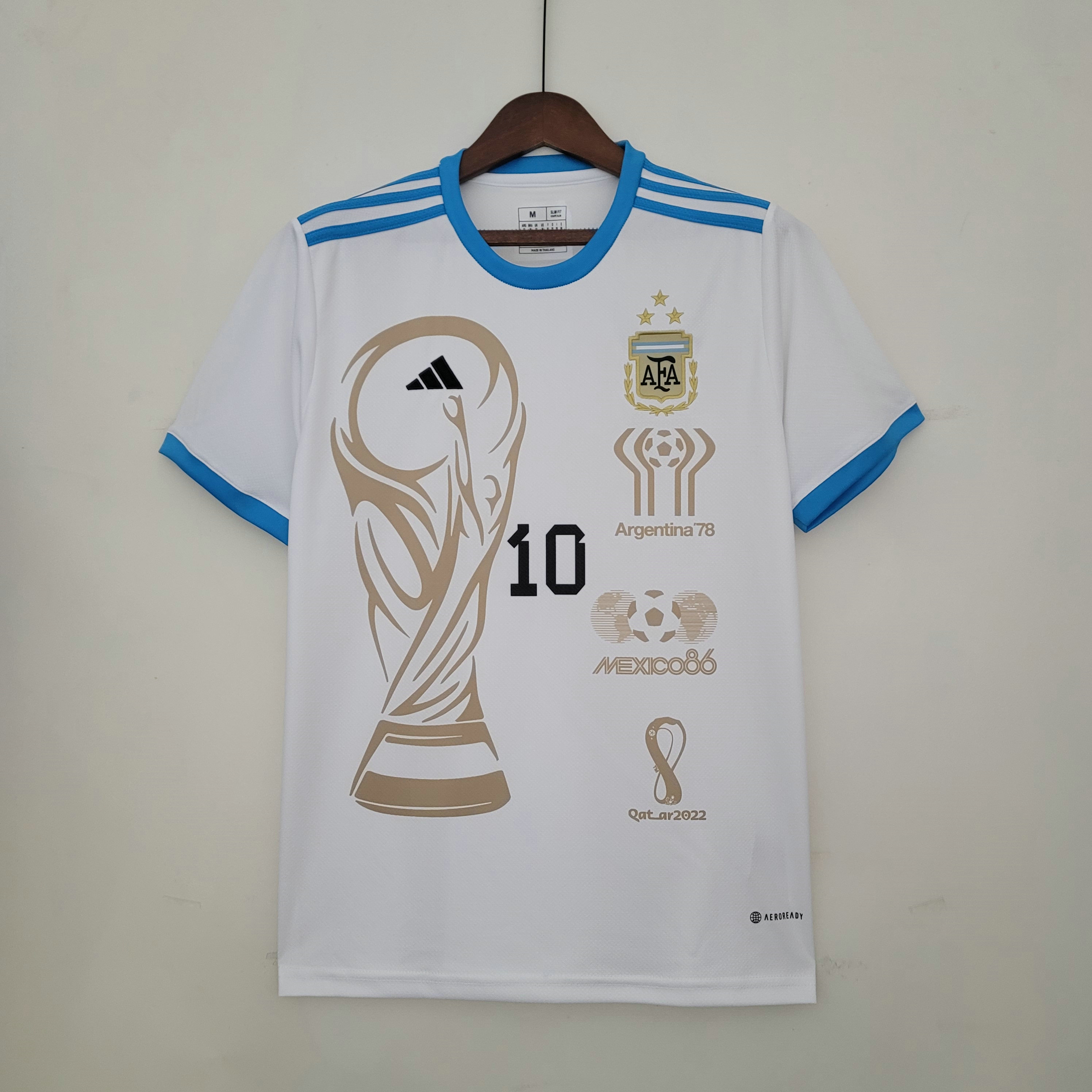 argentine champion commemorative edition maillots de foot 2023 homme