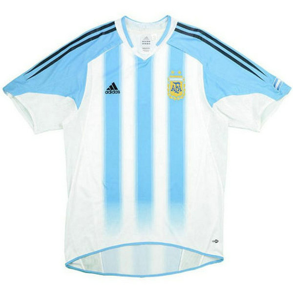 argentine domicile maillots de foot 2004 blanc homme