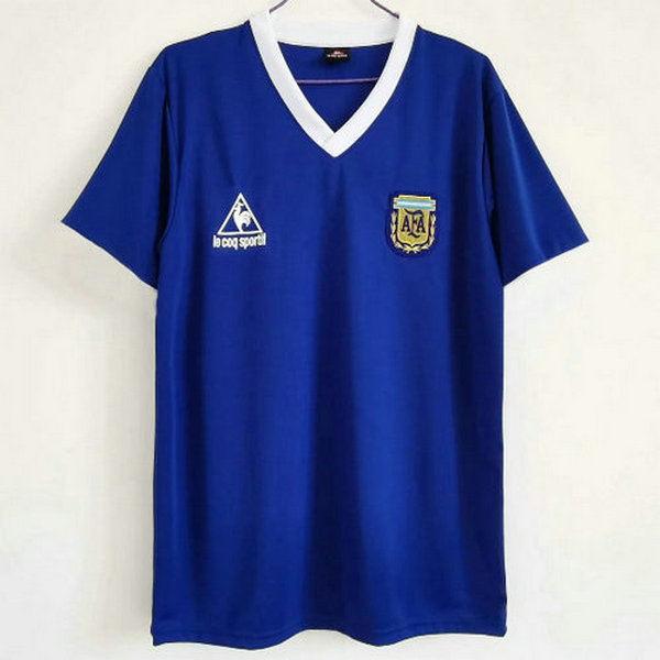 argentine exterieur maillots de foot 1986-1987 bleu homme