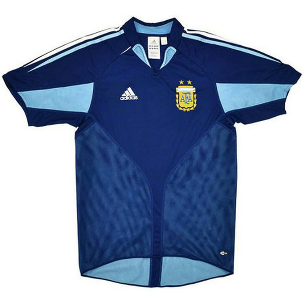 argentine exterieur maillots de foot 2004 bleu homme