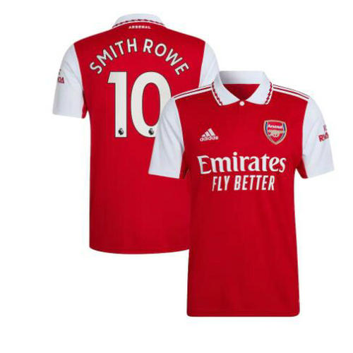 arsenal domicile maillots de foot 2022-2023 smith rowe 10 homme