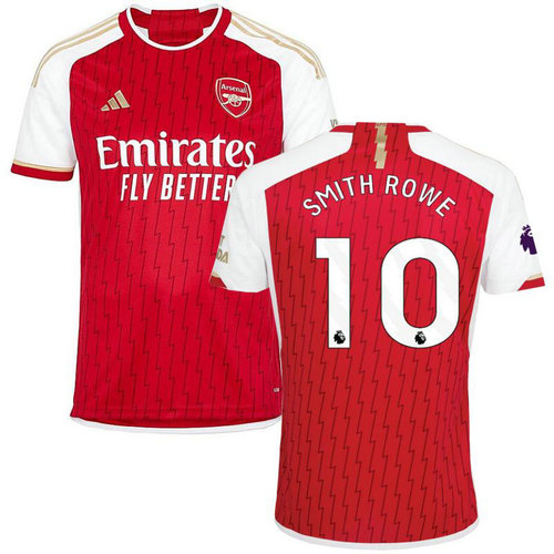 arsenal maillots de foot 2023-2024 domicile smith rowe 10 homme