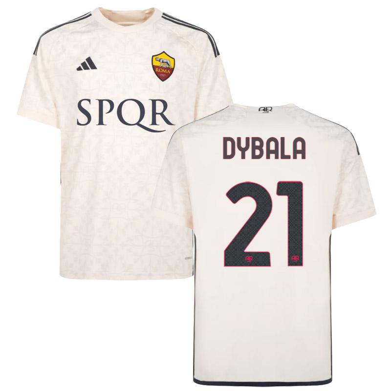 as rome maillots de foot 2023-2024 exterieur dybala homme