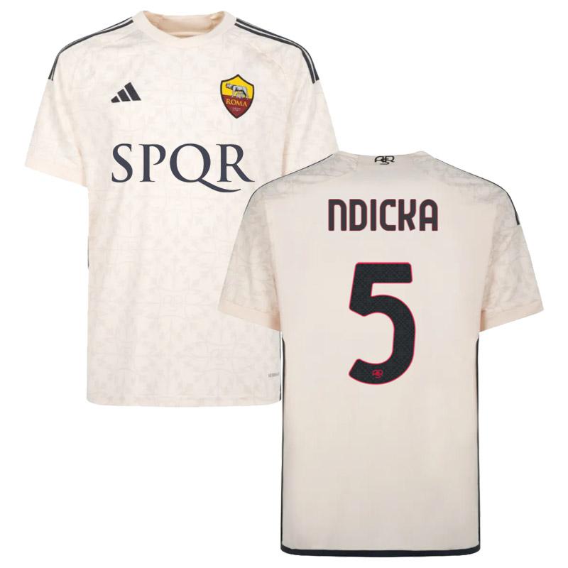 as rome maillots de foot 2023-2024 exterieur ndicka homme