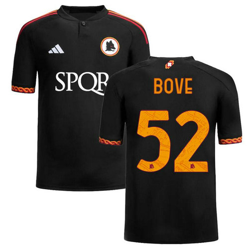 as rome maillots de foot 2023-2024 terza bove 52 homme
