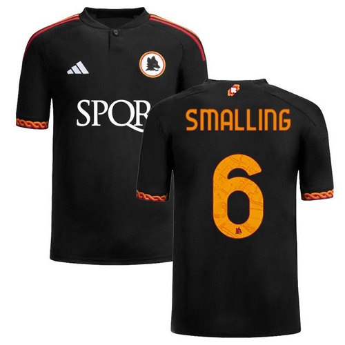 as rome maillots de foot 2023-2024 terza smalling 6 homme