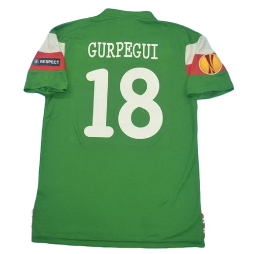 atlético de madrid exterieur maillots de foot 2011-2012 gurpegui vert homme