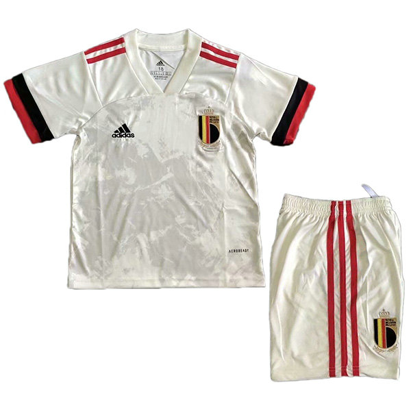 belgique exterieur maillots de foot 2021 blanc enfants