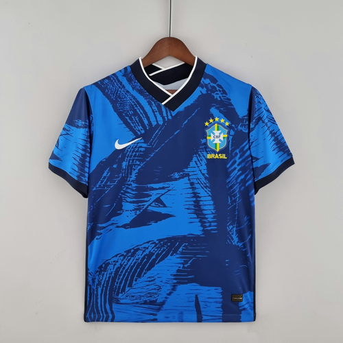 brésil classic edition maillots de foot 2022-2023 bleu homme