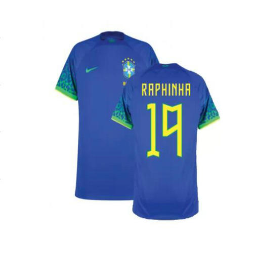 brésil exterieur maillots de foot 2022 raphinha 19 homme