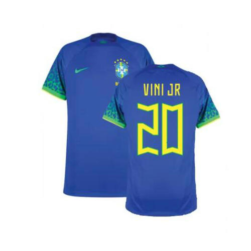 brésil exterieur maillots de foot 2022 vini jr 20 homme