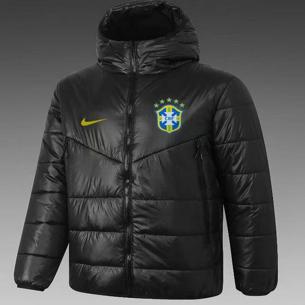 brésil moda manteau cotons de foot 2021 2022 noir homme