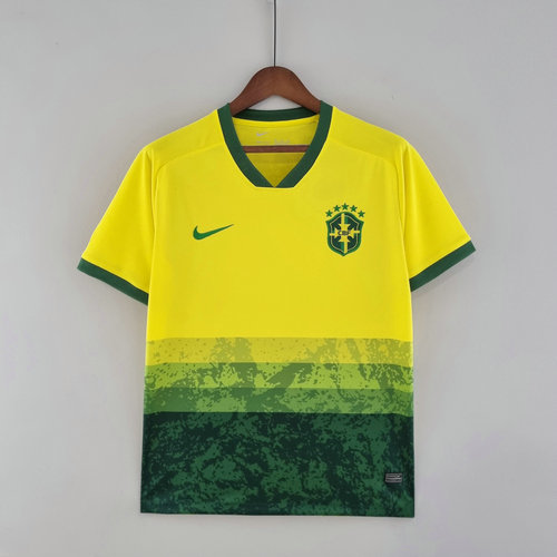 brésil special edition maillots de foot 2022-2023 vert jaunâtre homme