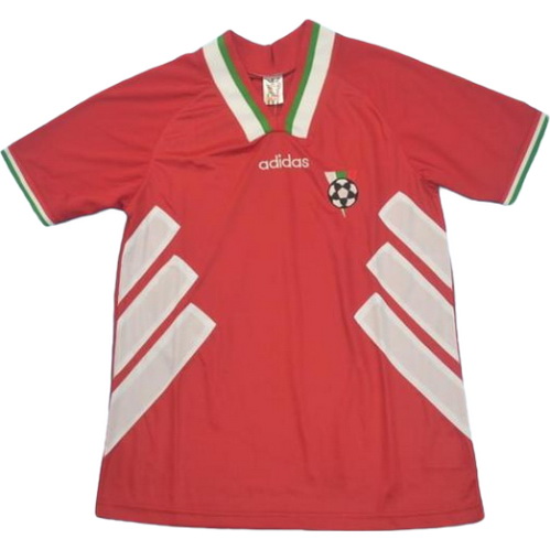 bulgaria exterieur maillots de foot copa mundial 1994 rouge homme