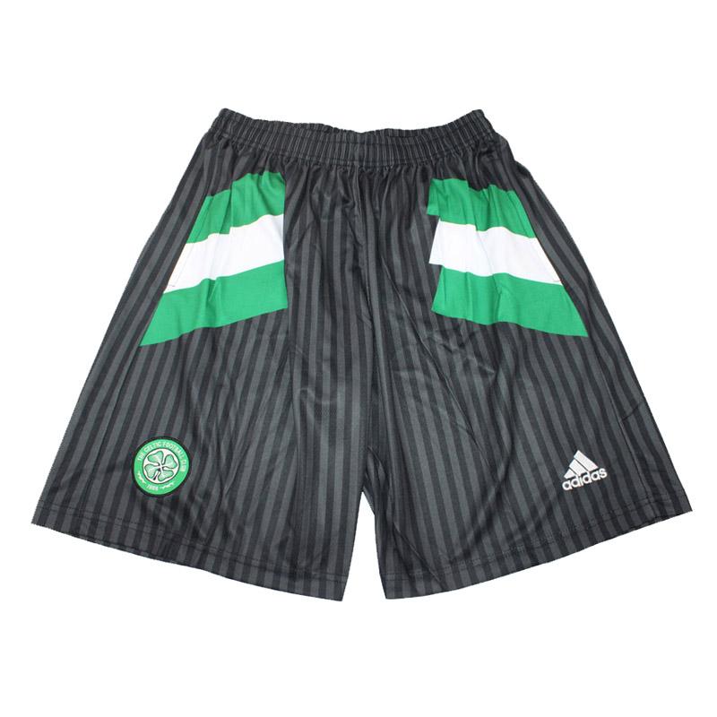 celtic glasgow icône noire shorts de foot 2023-2024 homme