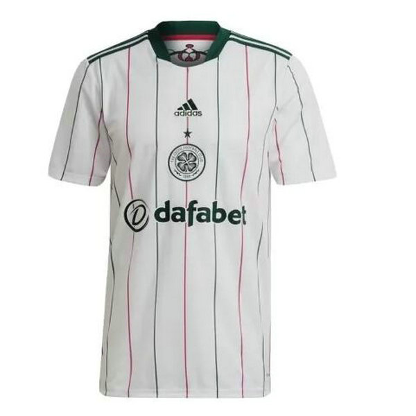 celtic glasgow troisième maillots de foot 2021 2022 blanc homme