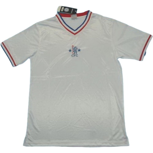 chelsea exterieur maillots de foot 1982 blanc homme