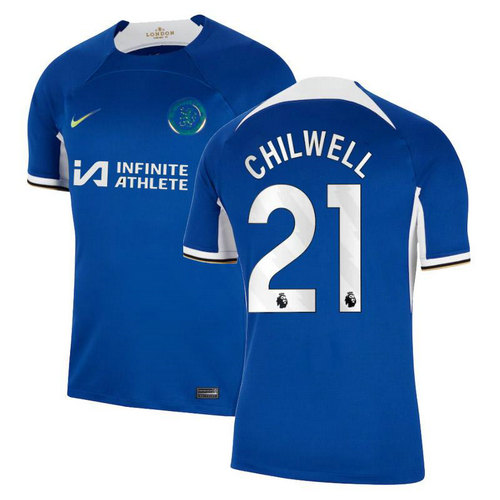 chelsea maillots de foot 2023-2024 domicile chilwell 21 homme