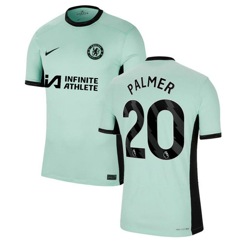chelsea maillots de foot 2023-2024 terza palmer 20 homme