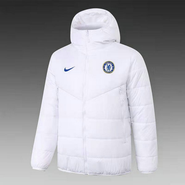 chelsea moda manteau cotons de foot 2021 2022 blanc homme