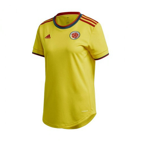 colombie domicile maillots de foot 2021 2022 jaune femmes