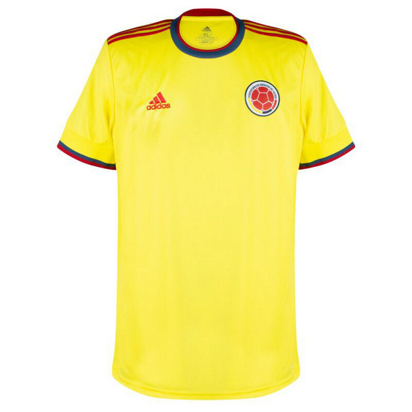colombie domicile maillots de foot 2021 2022 jaune homme