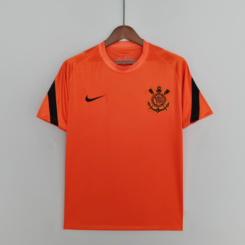 corinthians paulista training maillots de foot 2022-2023 orange homme