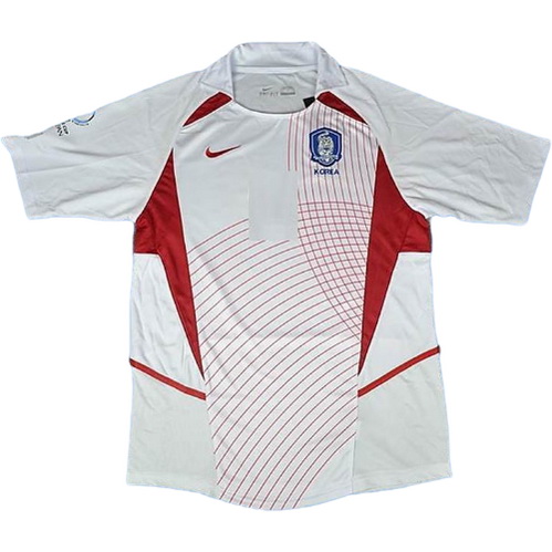 corée exterieur maillots de foot 2002 blanc homme