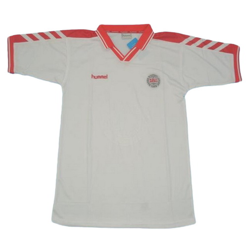 danemark exterieur maillots de foot 1998 blanc homme
