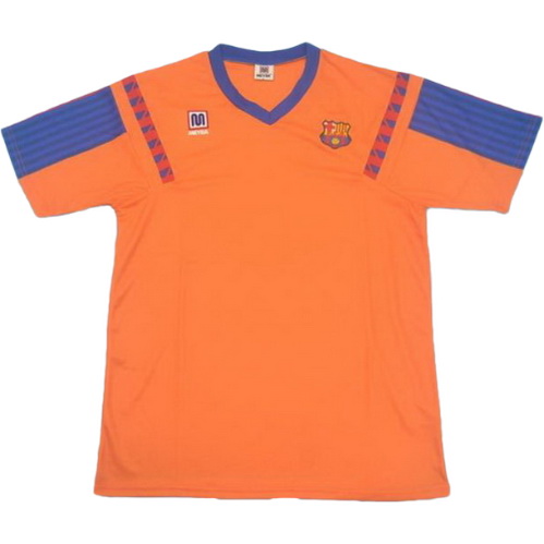 fc barcelone exterieur maillots de foot ucl 1992 orange homme