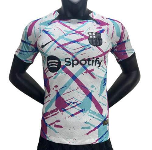fc barcelone special edition maillots de foot 2023-2024 player version bianco homme