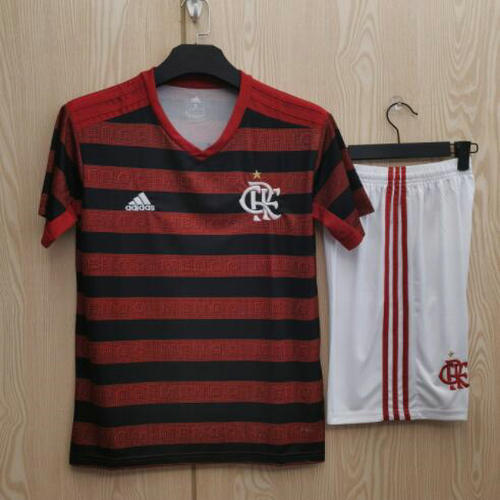 flamengo domicile ensemble maillots de foot 2019-2020 homme