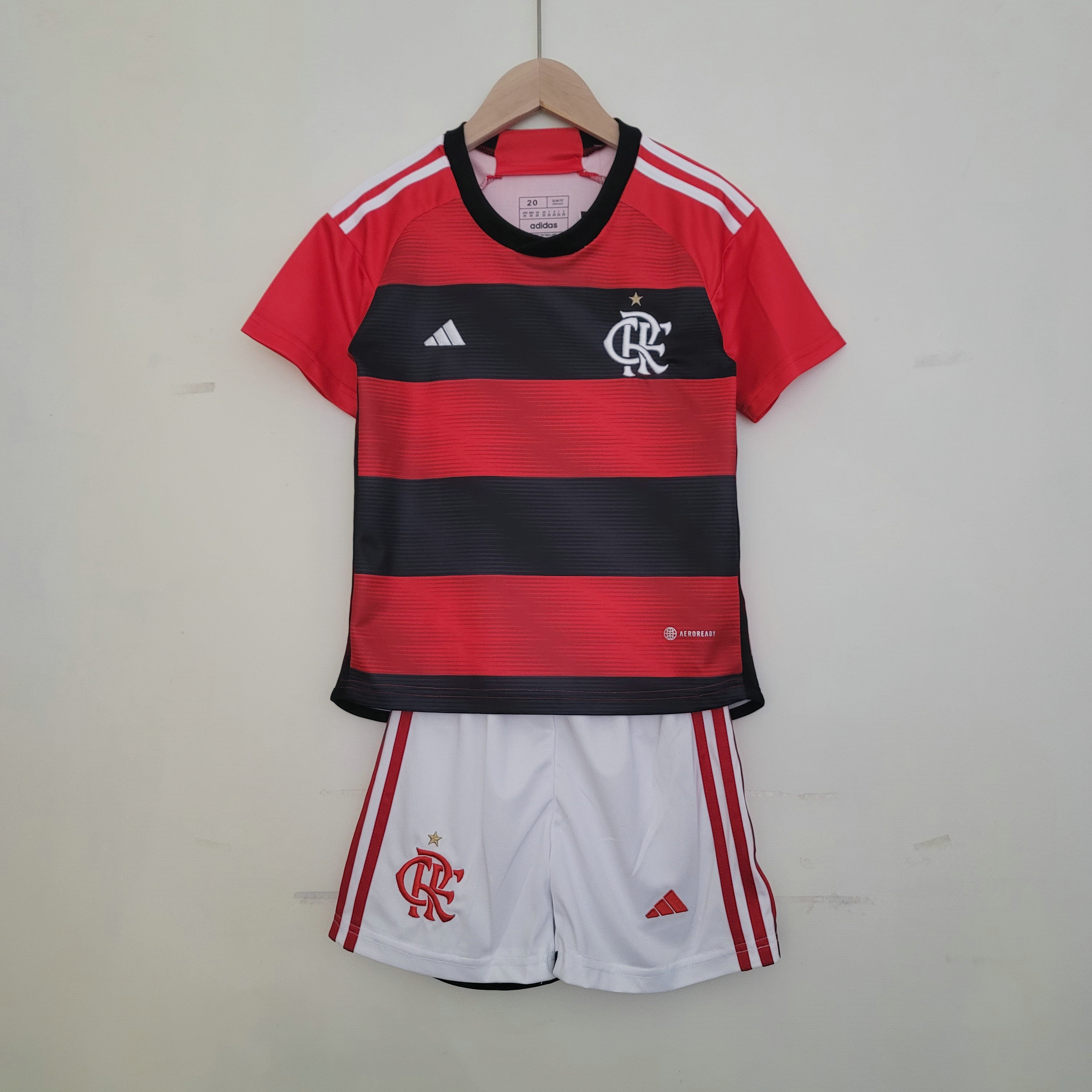 flamengo domicile maillots de foot 2023-2024 enfant