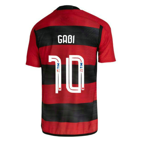 flamengo domicile maillots de foot 2023-2024 gabi 10 homme