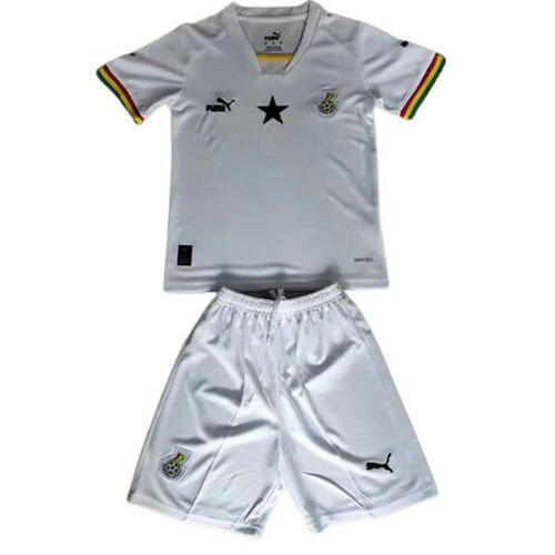 ghana domicile maillots de foot 2022 enfants