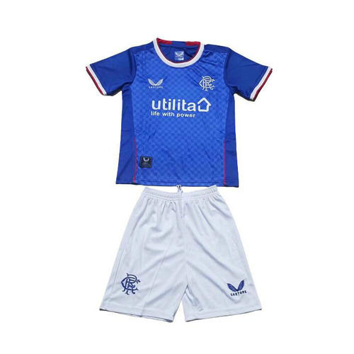 glasgow rangers domicile maillots de foot 2022-2023 enfant