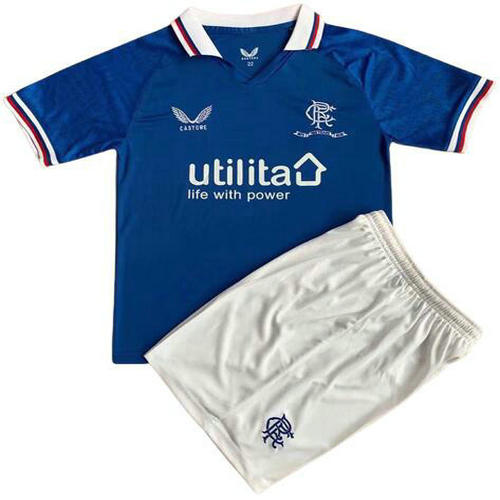 glasgow rangers edizione speciale maillots de foot 2022-2023 enfants