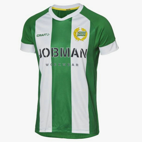 hammarby domicile maillots de foot 2021 2022 thaïlande vert blanc homme