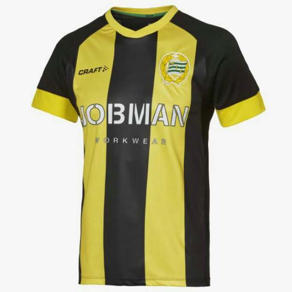 hammarby exterieur maillots de foot 2021 2022 thaïlande jaune noir homme