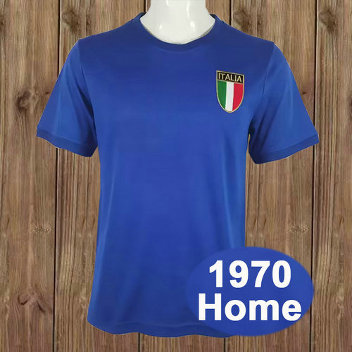 italie domicile maillots de foot 1970 homme