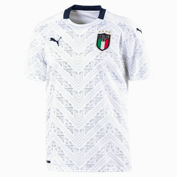 italie exterieur maillots de foot 2020 blanc homme
