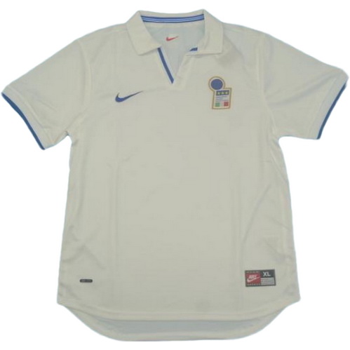italie exterieur maillots de foot copa mundial 1998 blanc homme