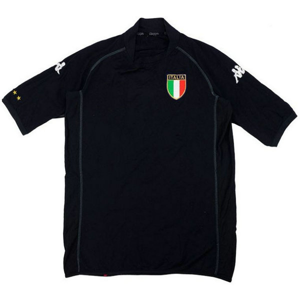 italie gardien maillots de foot 2002 noir homme