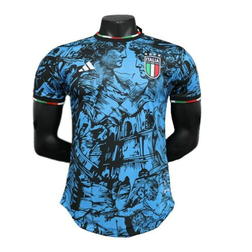 italie maillots de foot 2023-2024 special edition player version bleu homme