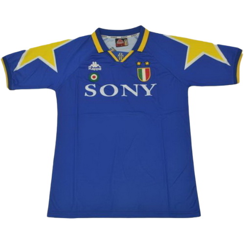 juventus exterieur maillots de foot 1995-1996 bleu homme