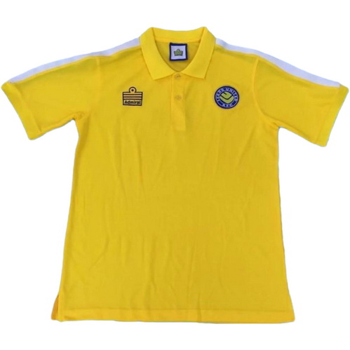 leeds united exterieur maillots de foot 1978 jaune homme