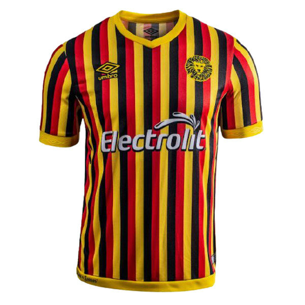 leones negros domicile maillots de foot 2021 2022 thaïlande noir jaune rouge homme